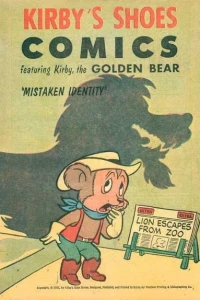 Kirby Shoes Comics Featuring Kirby the Golden Bear "Mistaken Identity"