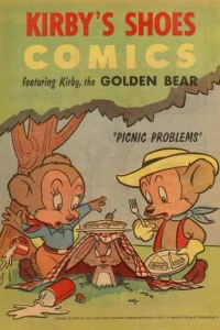 Kirby Shoes Comics Featuring Kirby the Golden Bear "Picnic Problems"