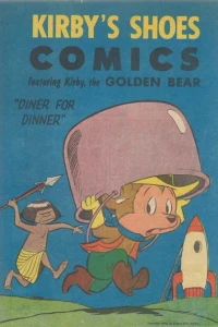 Kirby Shoes Comics Featuring Kirby the Golden Bear "Diner for Dinner"