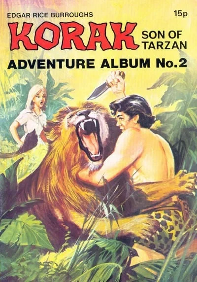Korak Son of Tarzan Adventure Album (1971) - Series 