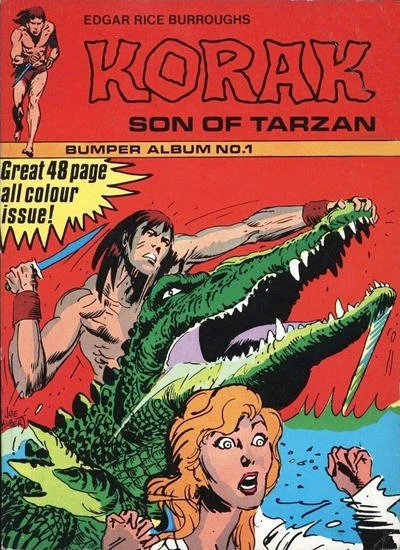 Korak Son of Tarzan Bumper Album (1973) - Series 