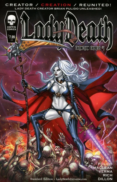 Lady Death:  Extinction Express (2015) - Series 