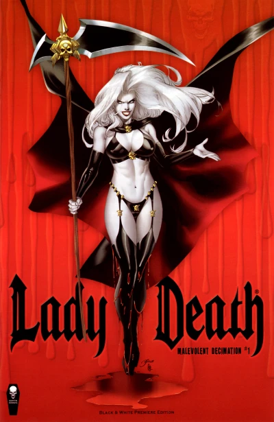 Lady Death: Malevolent Decimation (Black & White Premiere Edition) (2020) - Series 