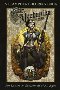 Lady Mechanika Steampunk Coloring Book