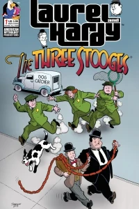 Laurel & Hardy Meet The Three Stooges