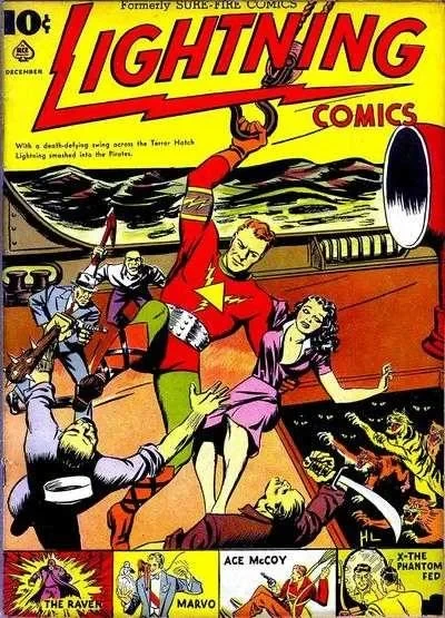 Lightning Comics (1940) - Series 