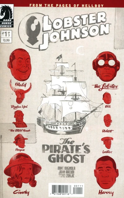 Lobster Johnson: The Pirate's Ghost (2017) - Series 
