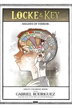 Locke & Key: Shades of Terror Adult Coloring Book
