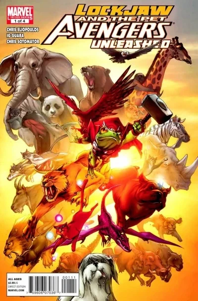 Lockjaw and the Pet Avengers Unleashed (2010) - Series 