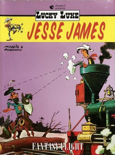 Lucky Luke: Jesse James  (Hardcover, 1995) - Series 