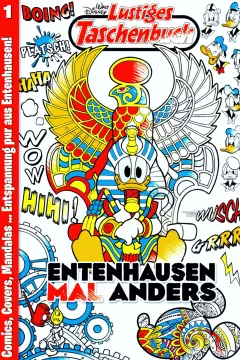 Lustiges Taschenbuch Malbuch