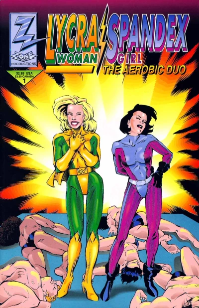 Lycra-Woman and Spandex Girl (1992) - Series 