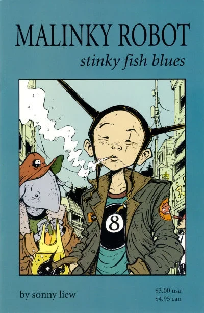 Malinky Robot, Stinky Fish Blues (2002) - Series 