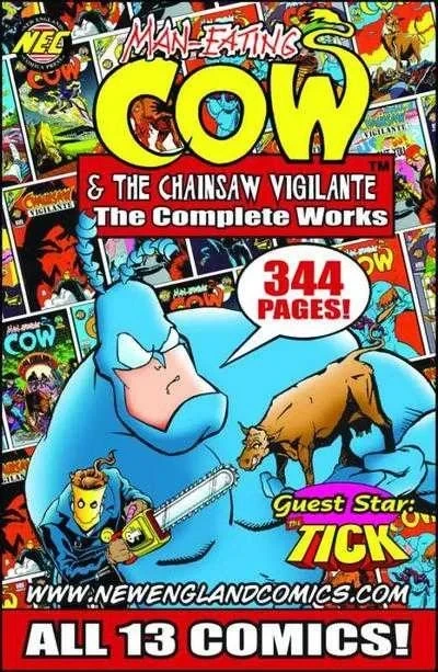 Man-Eating Cow & the Chainsaw Vigilante: The Complete Works (Trade Paperback, 2009) - Series 