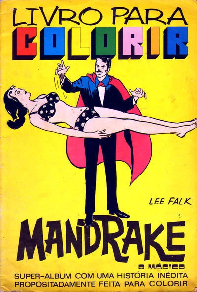 Mandrake, o Mágico - Livro para Colorir (1975) - Series 