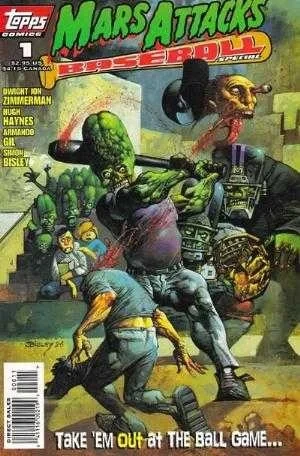 Mars Attacks Baseball (1996) - Series 