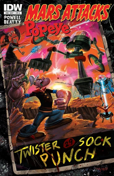 Mars Attacks Popeye (2012) - Series 