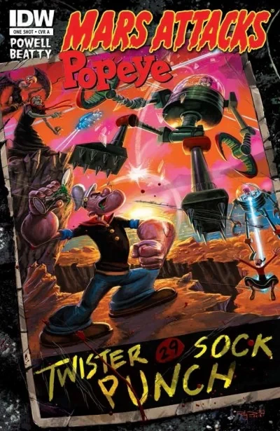 Mars Attacks Popeye (2012) - Series 