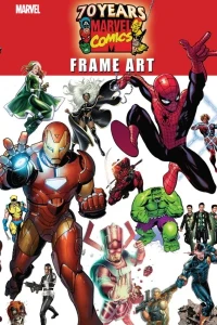 Marvel 70th Anniversary Frame Art
