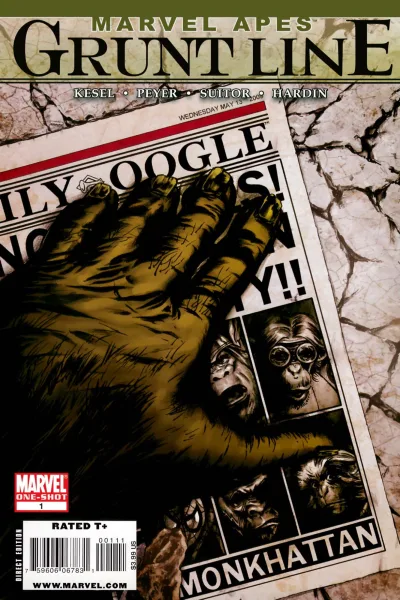 Marvel Apes: Grunt Line (2009) - Series 