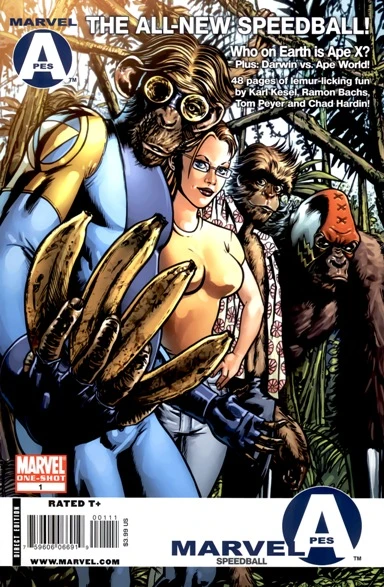 Marvel Apes: Speedball Special (2009) - Series 