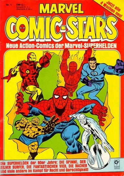 Marvel Comic-Stars (1981) - Series 