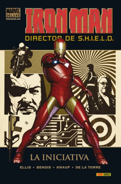 Marvel Deluxe. Iron Man: Director de SHIELD (2012) - Series 