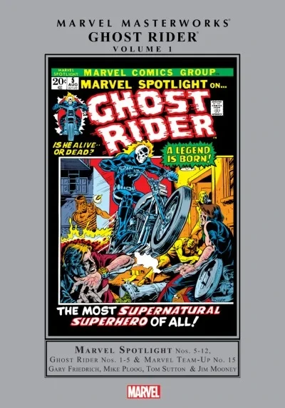Marvel Masterworks: Ghost Rider (Hardcover, 2019) - Series 