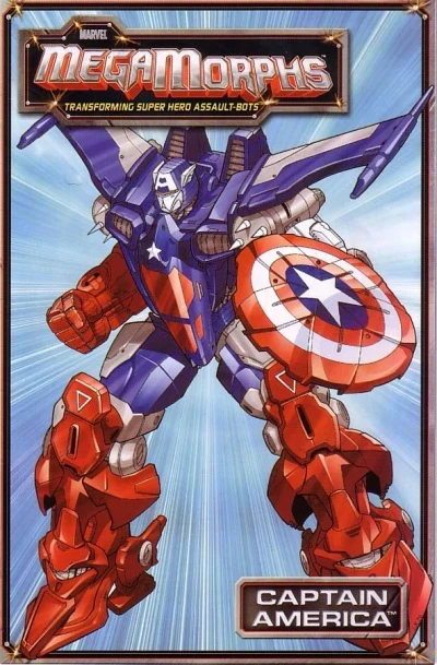 Marvel MegaMorphs - Captain America (2005) - Series 