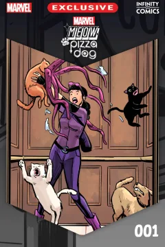 Marvel Meow and Pizza Dog Infinity Comic