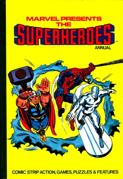 Marvel Presents The Superheroes Annual (Hardcover, 1978) - Series 