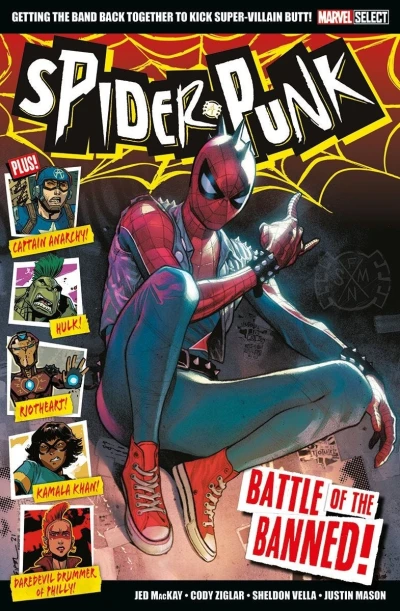 Marvel Select: Spider-Punk - Battle of the Banned (2023) - Series 