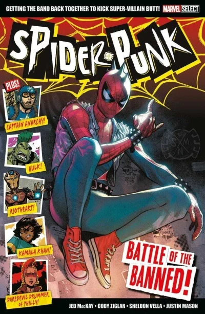 Marvel Select: Spider-Punk - Battle of the Banned (2023) - Series 