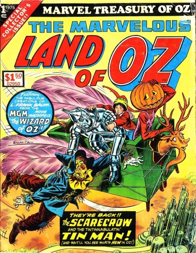 Marvel Treasury of Oz featuring the Marvelous Land of Oz (1975) - Series 