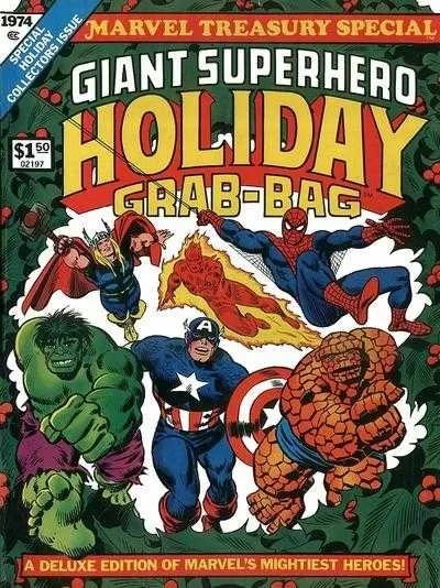 Marvel Treasury Special Giant Superhero Holiday Grab-Bag (1974) - Series 