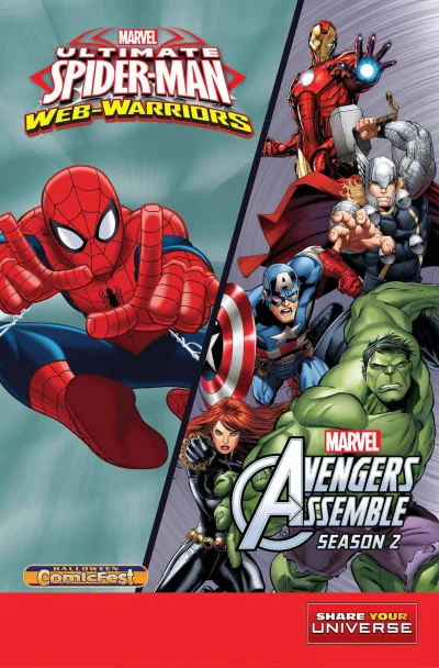 Marvel Universe Ultimate Spider-Man: Web Warriors/Avengers Assemble Season 2: Halloween ComicFest (2015) - Series 