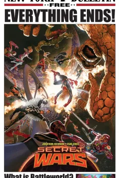 Marvel's New York Bulletin Secret Wars Newspaper