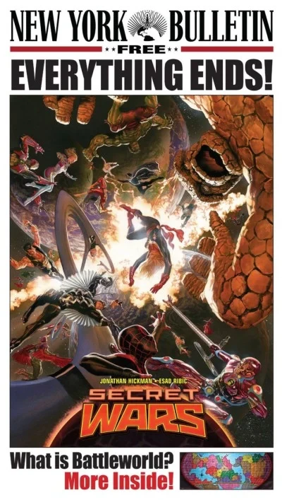 Marvel's New York Bulletin Secret Wars Newspaper (2015) - Series 