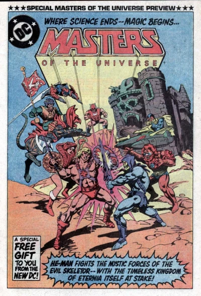 Masters of The Universe Preview (1982) - Series 