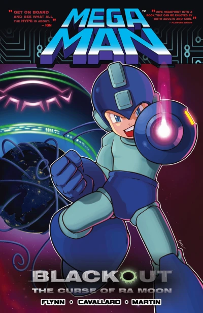 Mega Man: Blackout: The Curse of Ra Moon (2014) - Series 