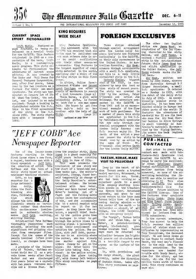 Menomonee Falls Gazette (1971) - Series 