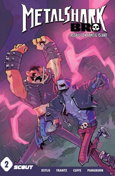Metalshark Bro: Assault On Hamzig Island (Trade Paperback, 2020) - Series 