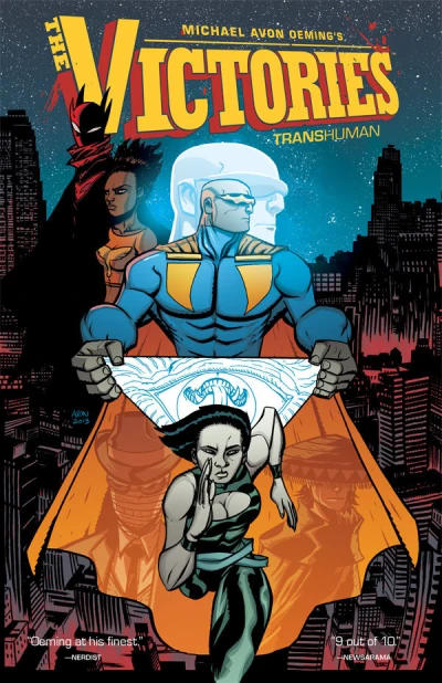 Michael Avon Oeming’s The Victories: Transhuman (2013) - Series 