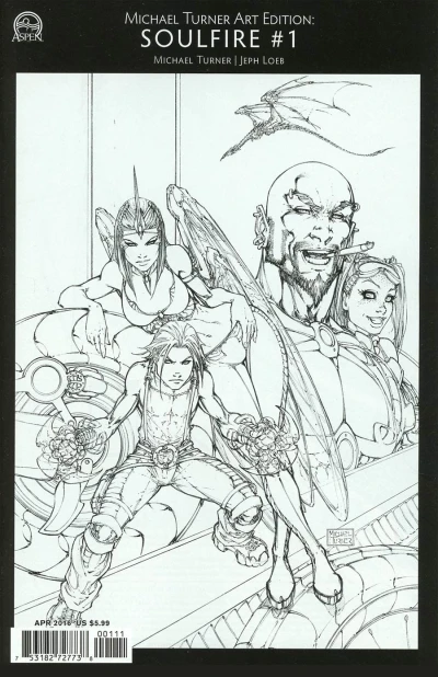 Michael Turner Art Edition: Soulfire (2016) - Series 
