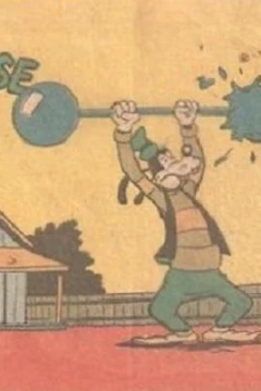 Mickey and Goofy in Bicep Bungle