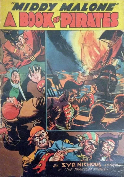 Middy Malone A Book of Pirates (1941) - Series 