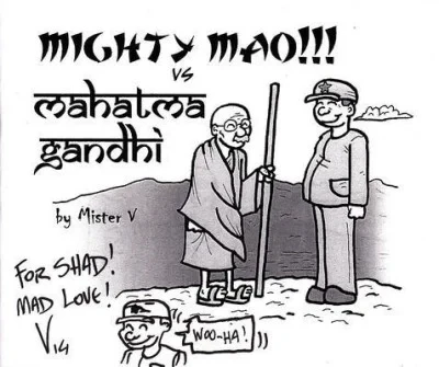 Mighty Mao!!! vs Mahatma Gandhi (2014) - Series 