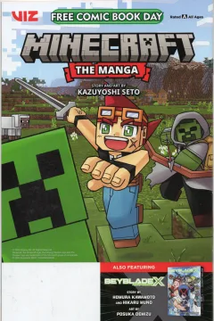 Minecraft: The Manga / Beyblade X (FCBD)