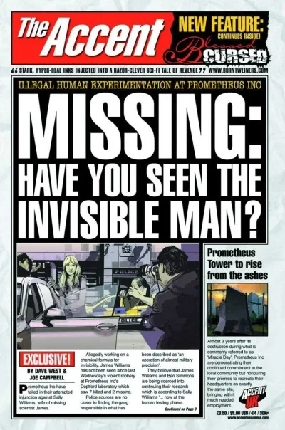 Missing: Have You Seen the Invisible Man? (2014) - Series 