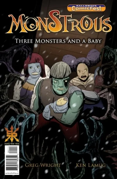 Monstrous: Three Monsters and A Baby Halloween ComicFest (2018) - Series 